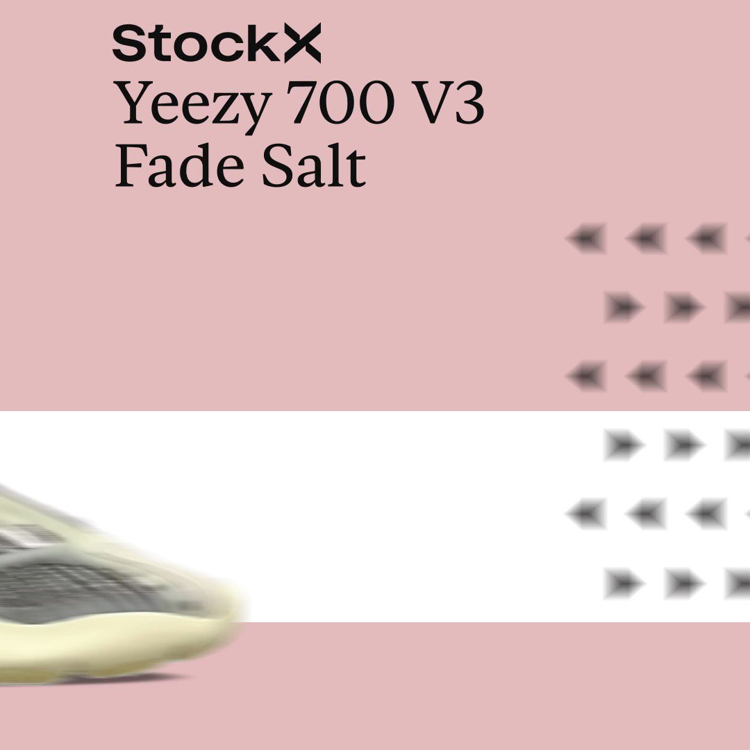 StockX Sneakers no "Are feeling salty or sweet about the adidas Yeezy 700 V3 Fade https://t.co/XYdOsnpSEb https://t.co/KkW8NNqwSQ" / Twitter