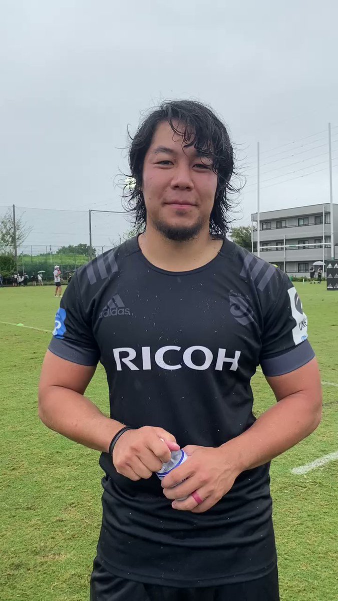 BlackRamsTokyo での初試合となった #田中真一 選手🐏 本日の感想を