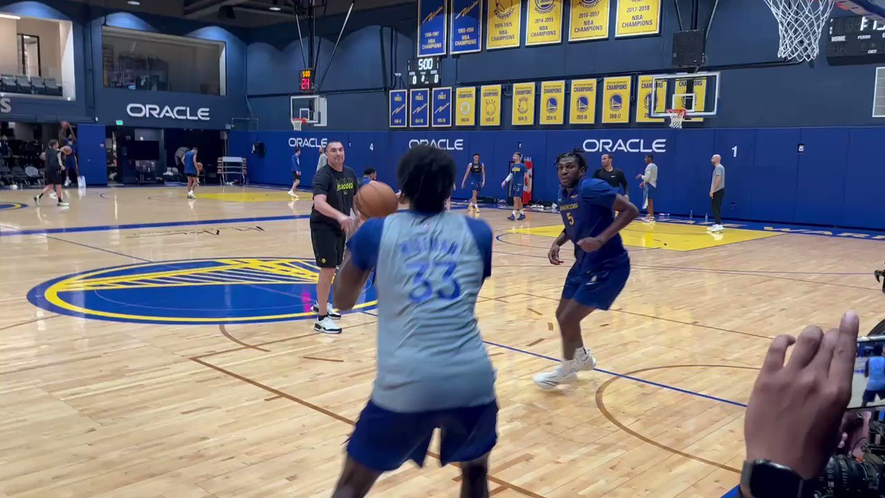 [Chase Hughes] Rui Hachimura is doing some individual midrange work ...