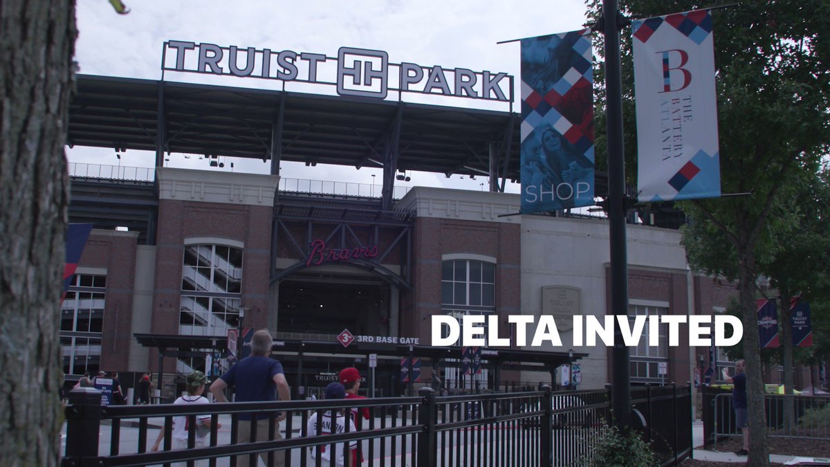 Atlanta Braves on Twitter "Thank You Delta and Atlanta Braves Delta
