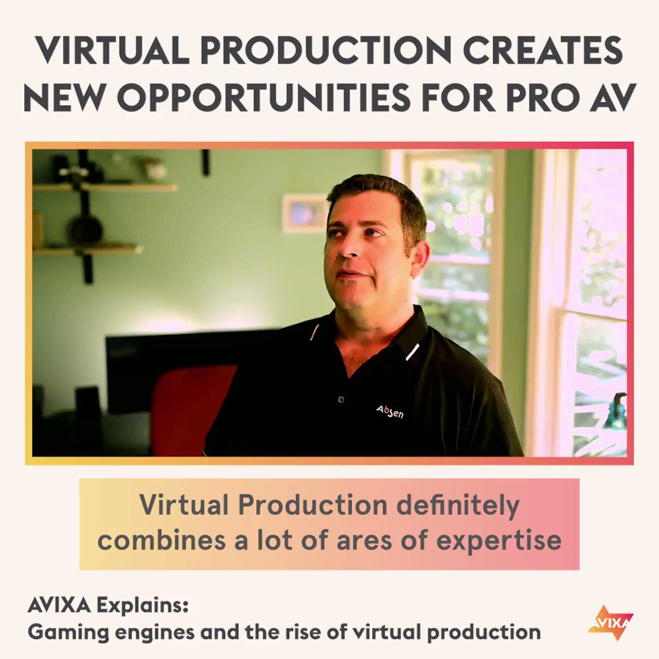 Image for the Tweet beginning: Virtual Production is creating new
