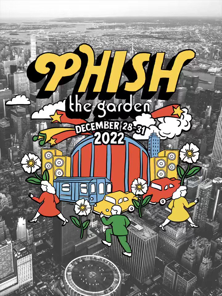 Phish on Twitter "Phish’s New Year’s Eve Run Announced. Four nights at