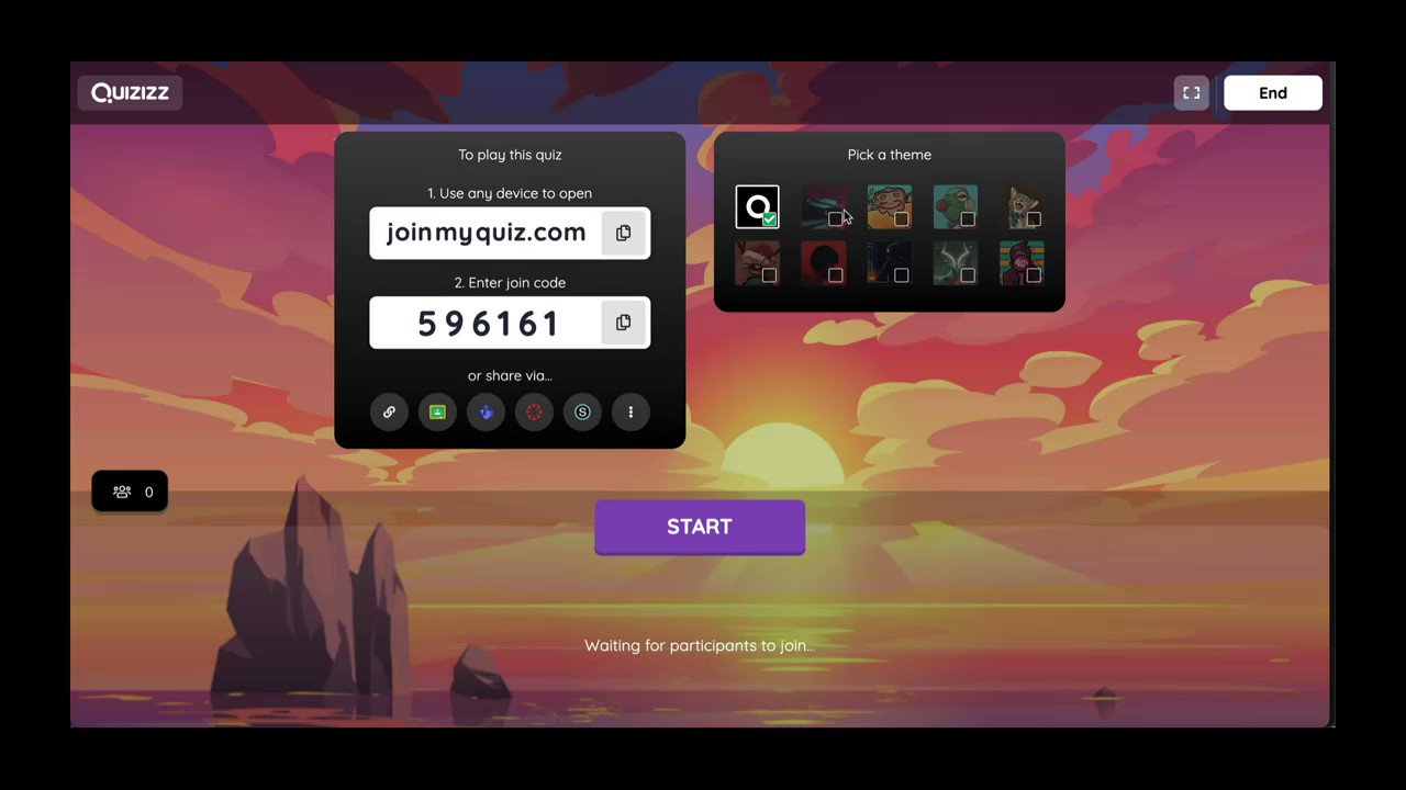 Quizizz on twitter now which theme are we in the mood for today 