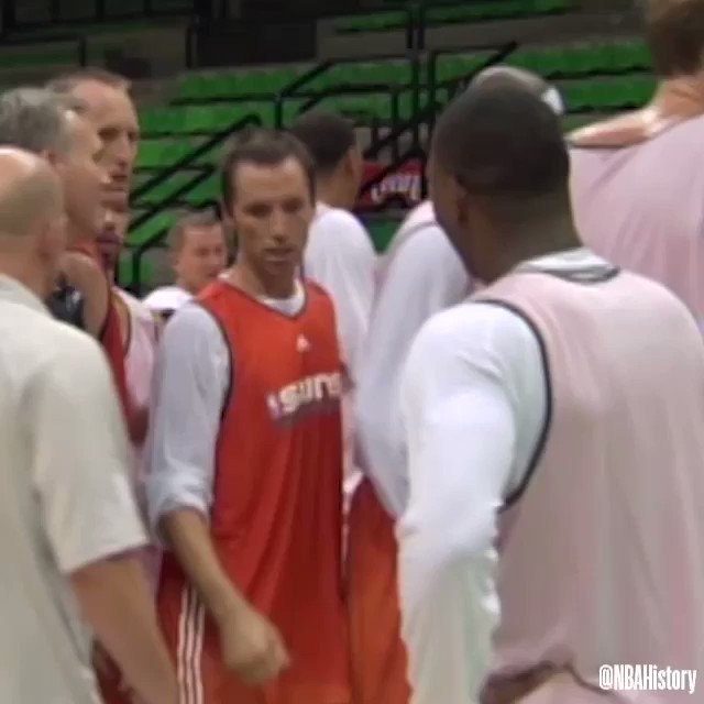 NBA History on Twitter "The 2007 Suns finished off a day of training