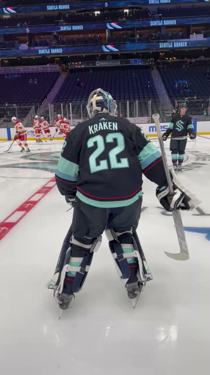 The Goalie Pads Worn By Seattle Kraken Goalies in 2021