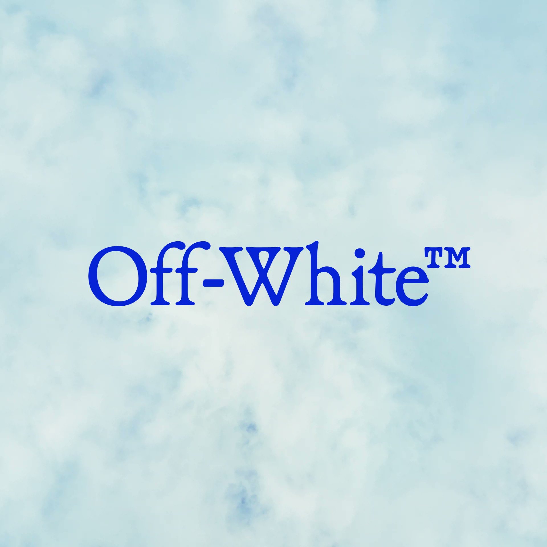 off white logo white
