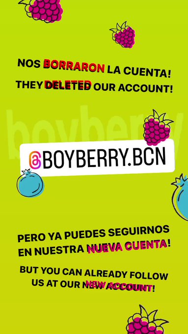 ATENCI?N! Si nos buscáis en Instagram y no nos encontráis… 
?????? https://t.co/ZP2cIFFQ6A