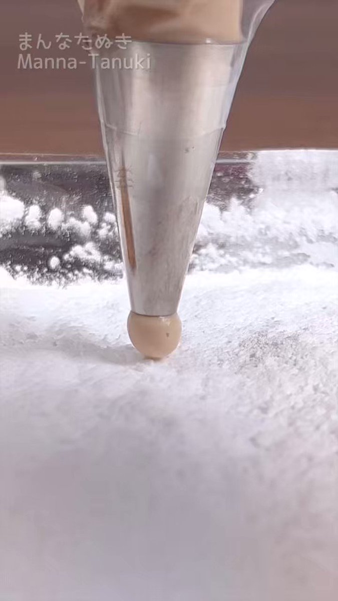 ふわふわたぬきが可愛すぎる！たぬきの手作りマシュマロ。