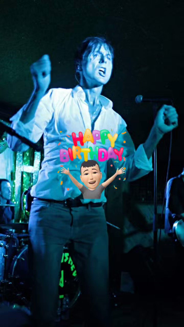Happy birthday
Brett Anderson 