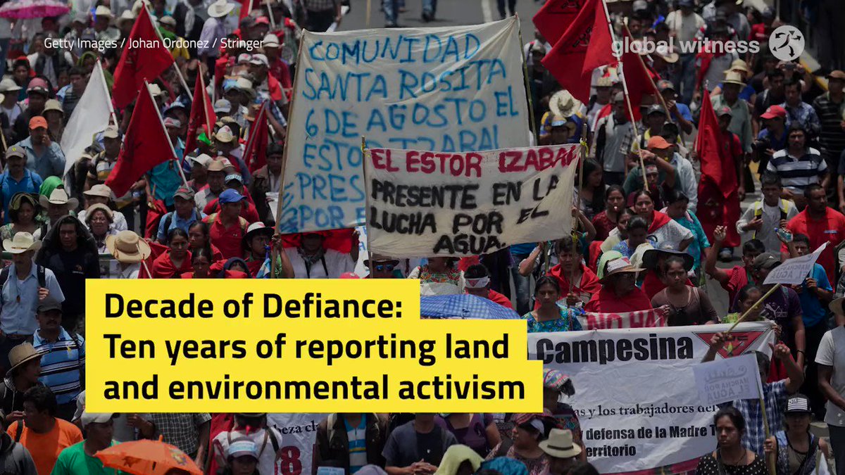 Land &amp; #EnvironmentalDefenders risk their lives to fight against the #ClimateCrisis and biodiversity loss. 

They are our first line of defence against ecological collapse. They're targeted simply because of their work. 

#DefendTheDefenders https://t.co/flG2BPJQF1
