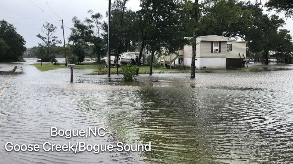 NWS Newport/Morehead on Twitter "Storm surge was captured by our WCM