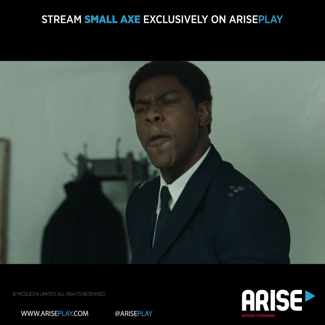 Created by Oscar winning director of 12 years a slave, Small Axe is the most awards decorated TV Series in 2020 with Jon Boyega winning the Golden globe as best supporting Actor, Critics Choice TV Awards, and several nominations. Stream SMALL AXE now exclusively on ARISEPlay. https://t.co/UJMzqWREUt