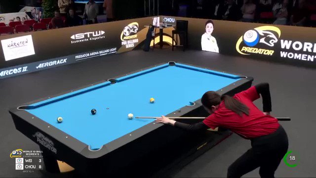 Shane VAN BOENING vs Wu KUN LIN ▸ 2022 Predator World 8-Ball