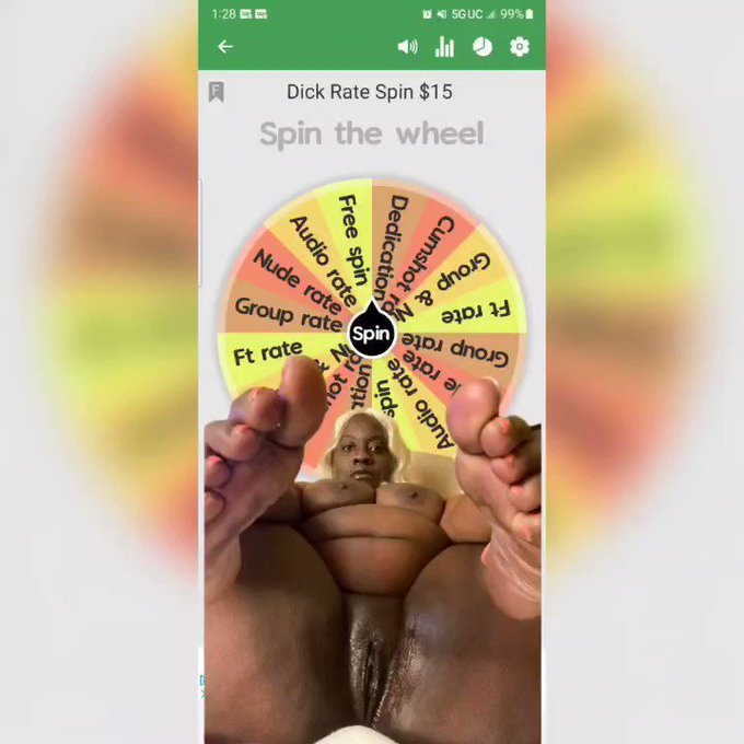 U want this spin plus a free spin 
Cash app now $Hennessychick $15 

Get this spin let's 👏 play ▶️ 👏