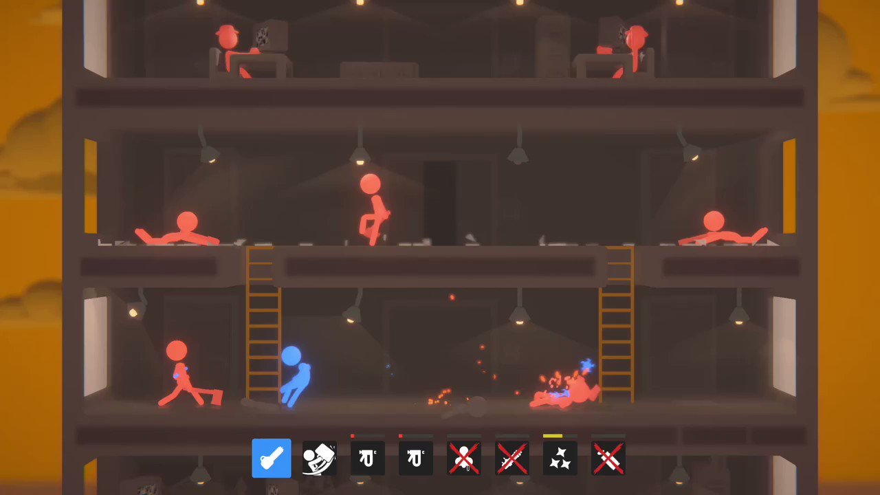 This Game is Hilarious! Playing Stick Fight the Game