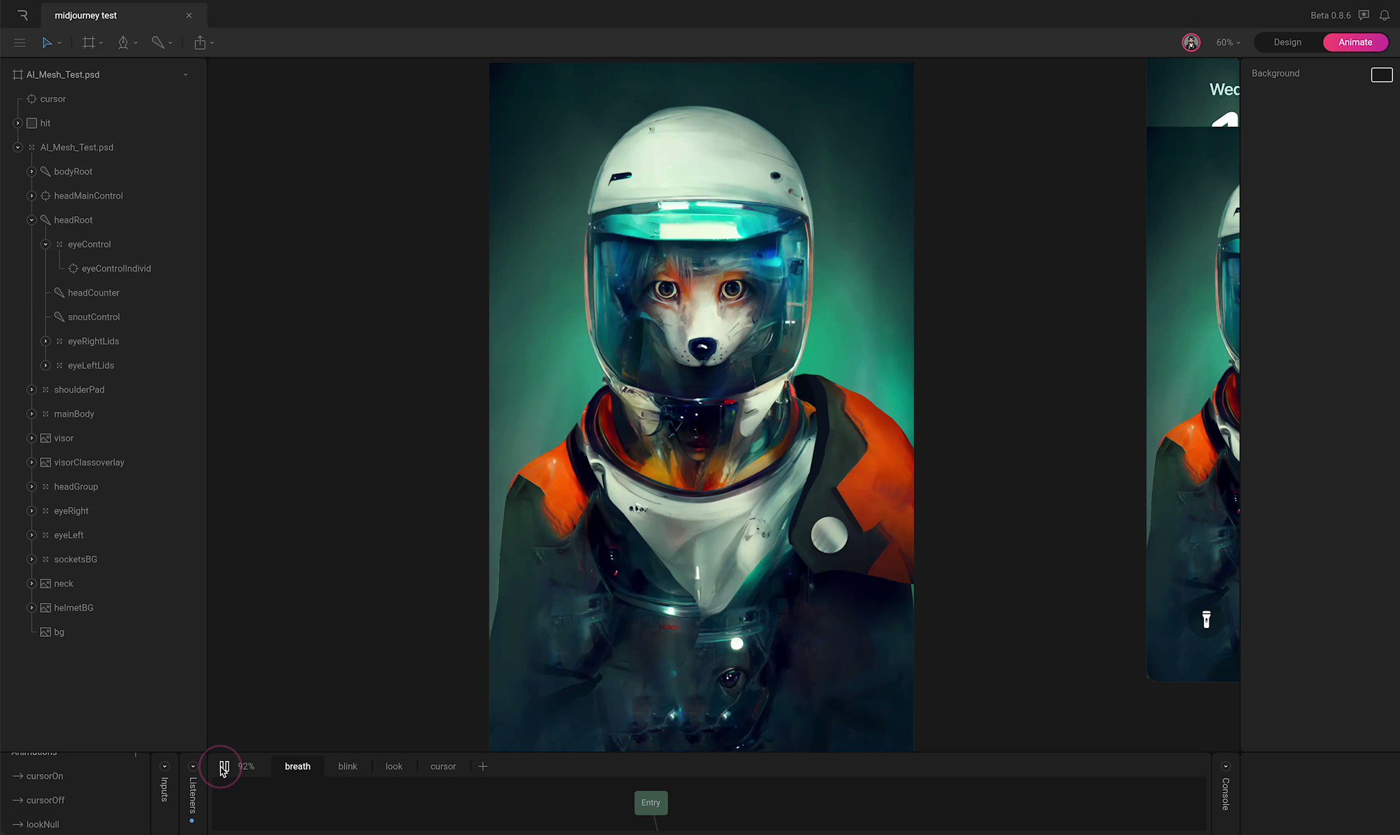 Drawsgood on Twitter: "Here's mouse tracking working in @rive_app with