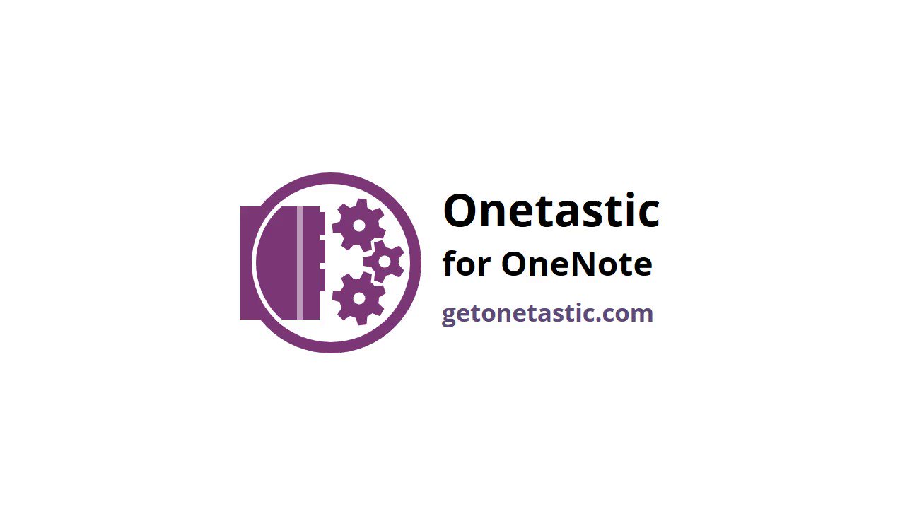 Onetastic for OneNote (@Onetastic4ON) / Twitter