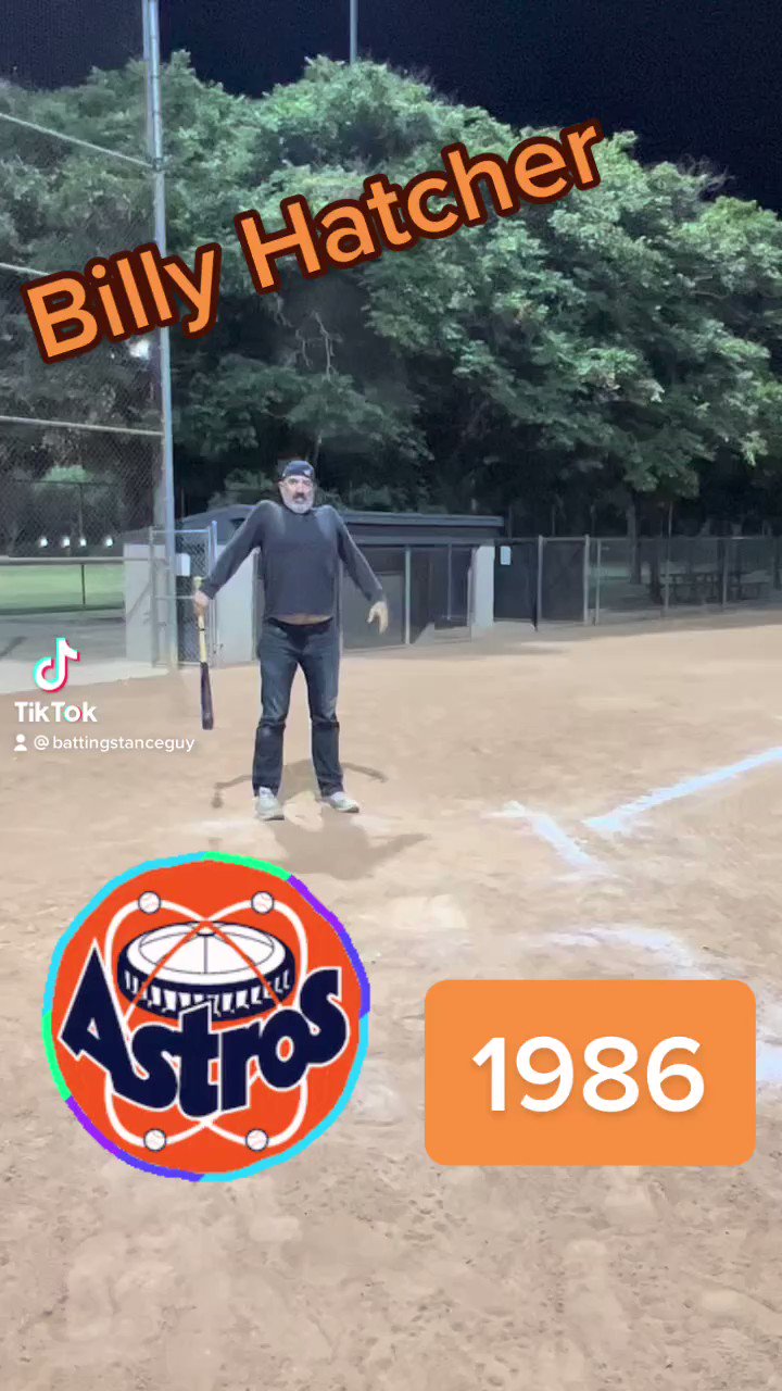 Happy 62nd birthday Billy Hatcher. For decades biggest HR of all-time. 