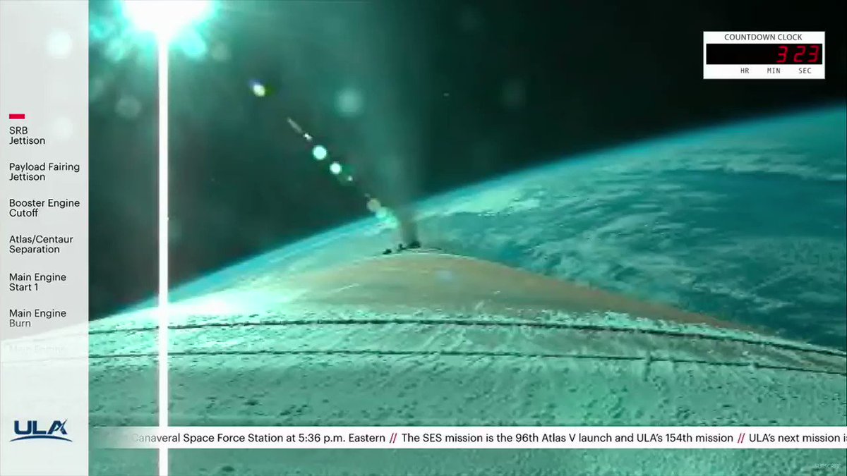 Spaceflight Now On Twitter Atlas 5 s Payload Fairing Jettisoned About 