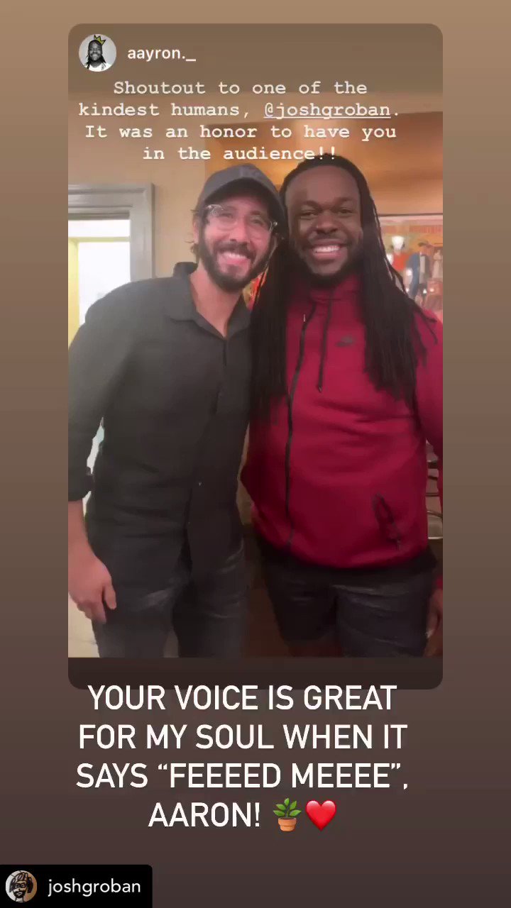 💈🔪DJ Nicoletti 🩸🥧 on Twitter "Josh Groban’s InstaStory and Natalie