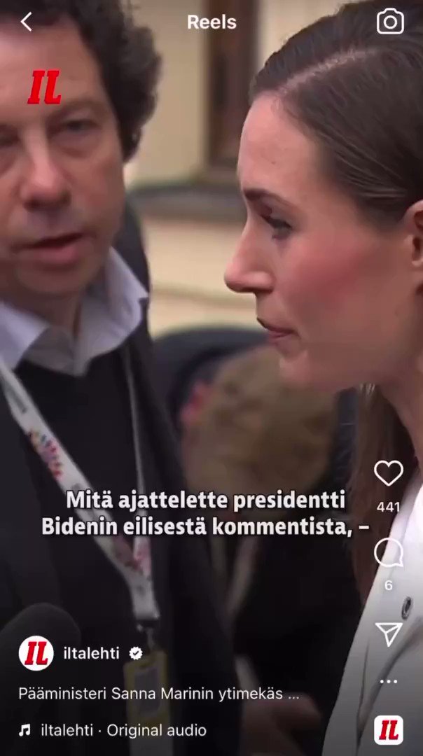 Unna Nuuni🇫🇮 on Twitter: "Marinin ytimekäs lausunto Ukrainan sodan ...