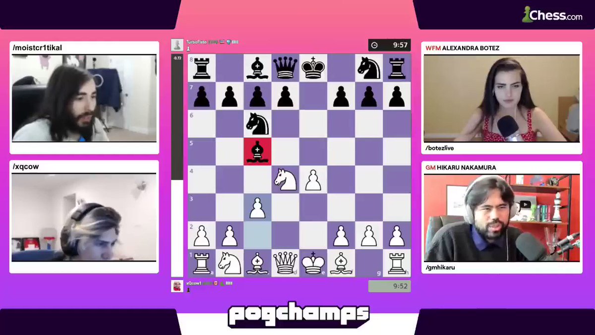 Hans Niemann Early Celebration Gone Wrong - chess on Twitch