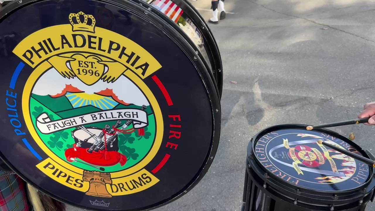 NFFF on Twitter "Drummers from PhillyFireDept & STLFireDept warming