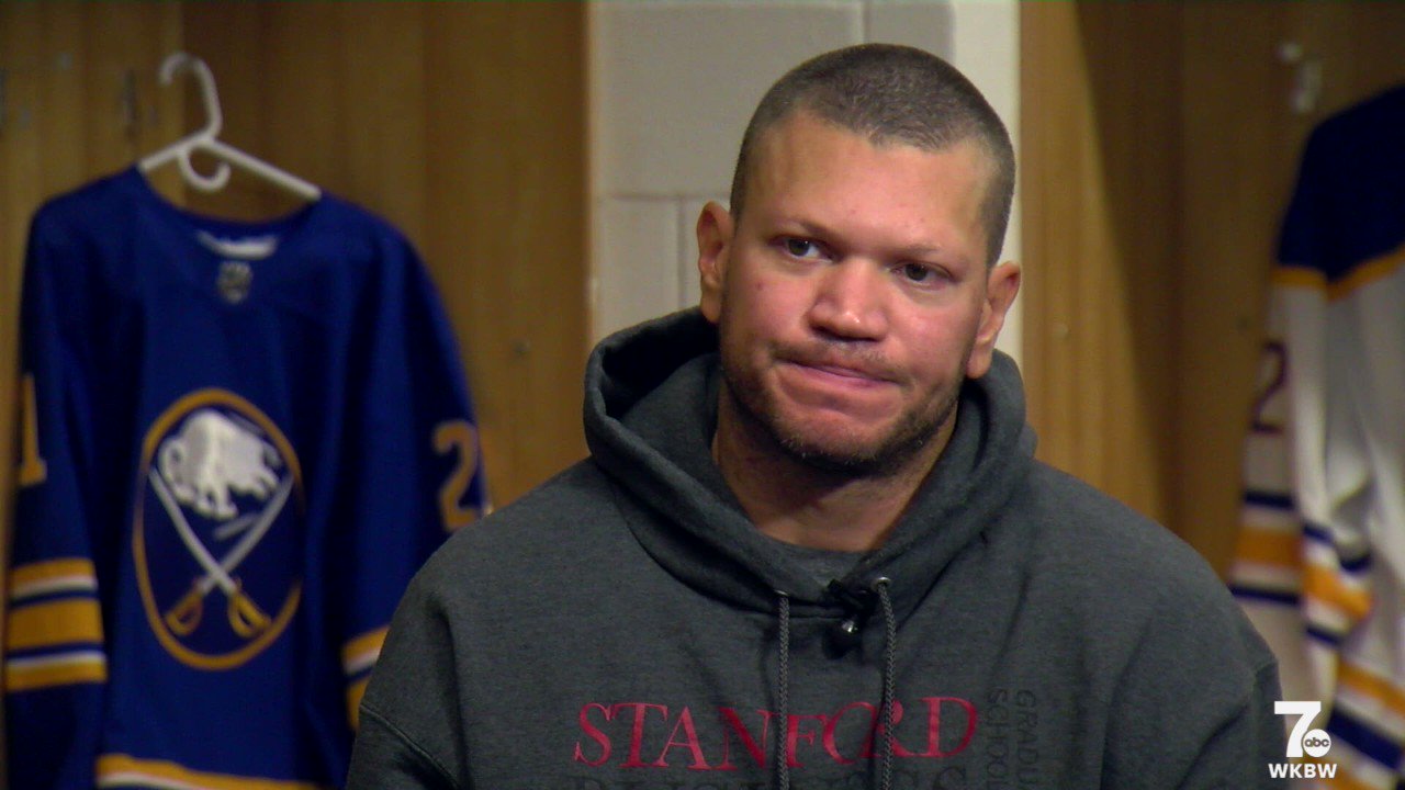 We've Become A Team”  Buffalo Sabres Captain Kyle Okposo Reflects On  Group's Growth This Season 