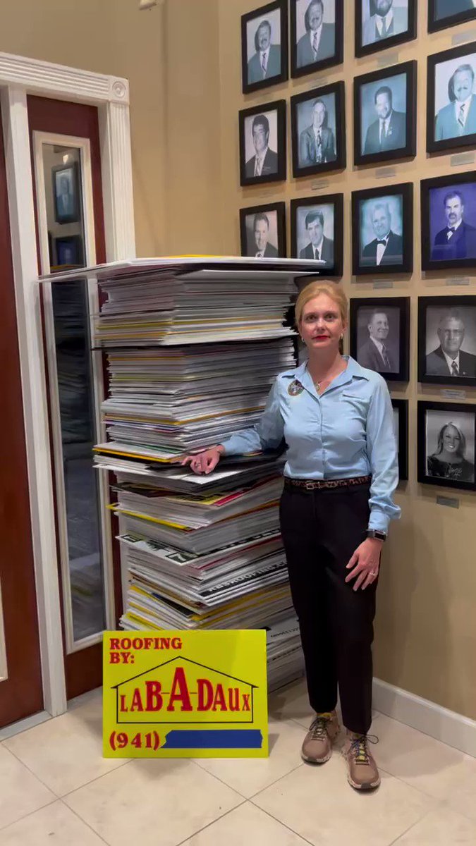 Florida dbpr on twitter the yard signs piled 6 tall in this video