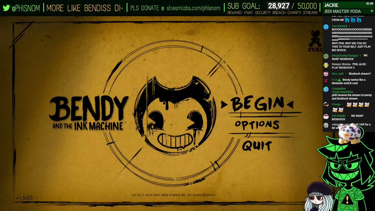 Bendy and the Ink Machine - Twitch