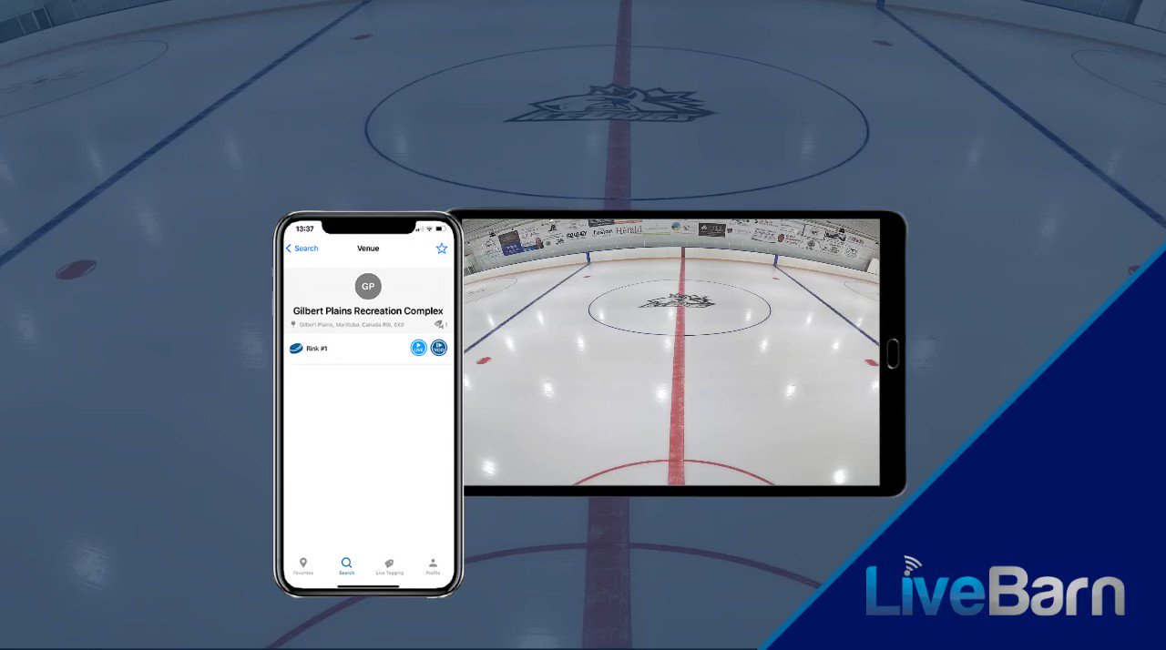 LiveBarn on Twitter to the network, Gilbert Plains Recreation Complex! 🏒 We are now