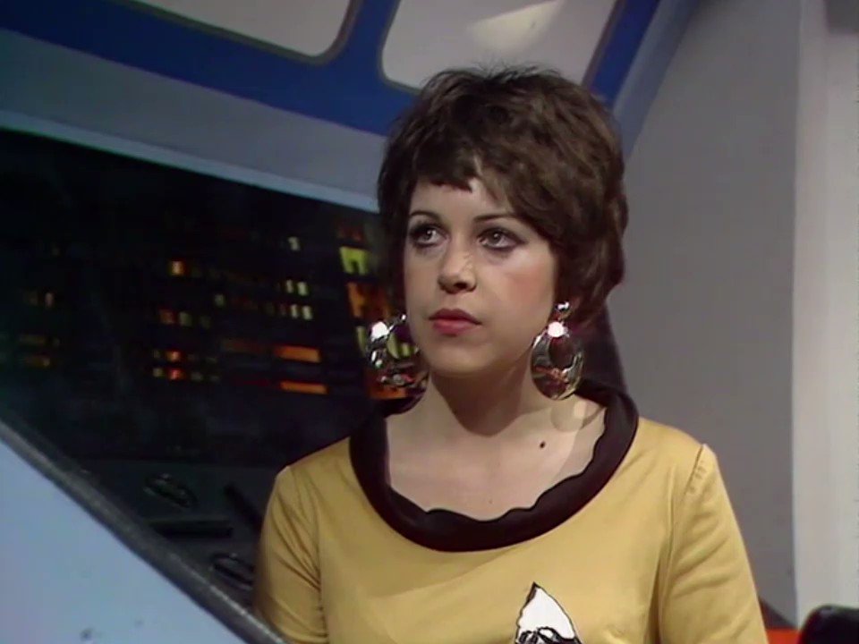 Archivetvmusings on twitter the two ronnies and sally james boldly