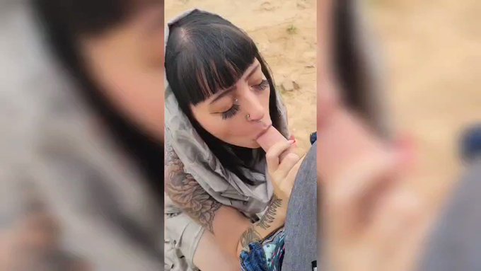 Sucking and fucking in nature is my new drug of choice https://t.co/GrfKUCvBlZ