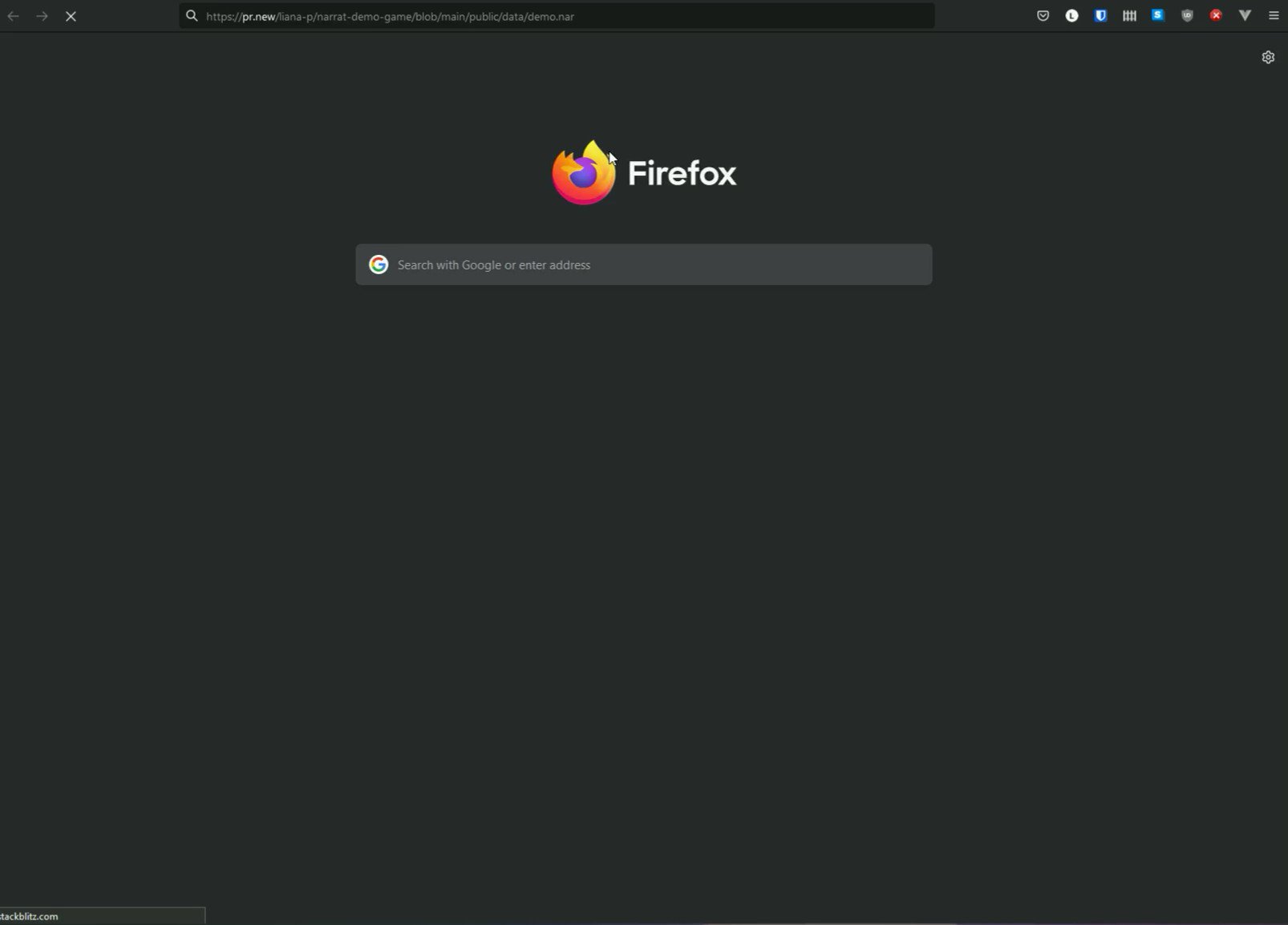 StackBlitz (stackblitz) / Twitter