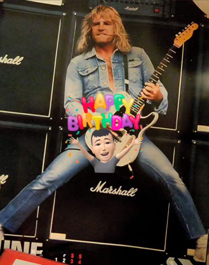 Happy birthday
Rick Parfitt 