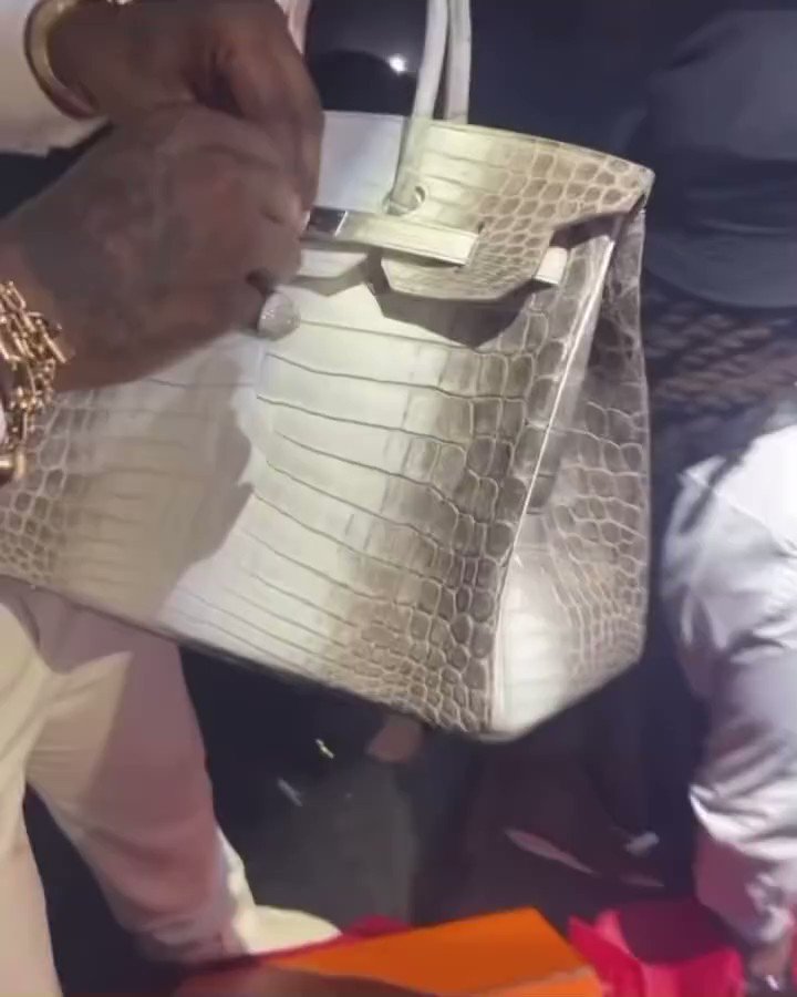 Daily Loud on X: Offset gets Cardi B a Birkin bag & a Richard Mille  watch for her birthday 💯 🎉  / X