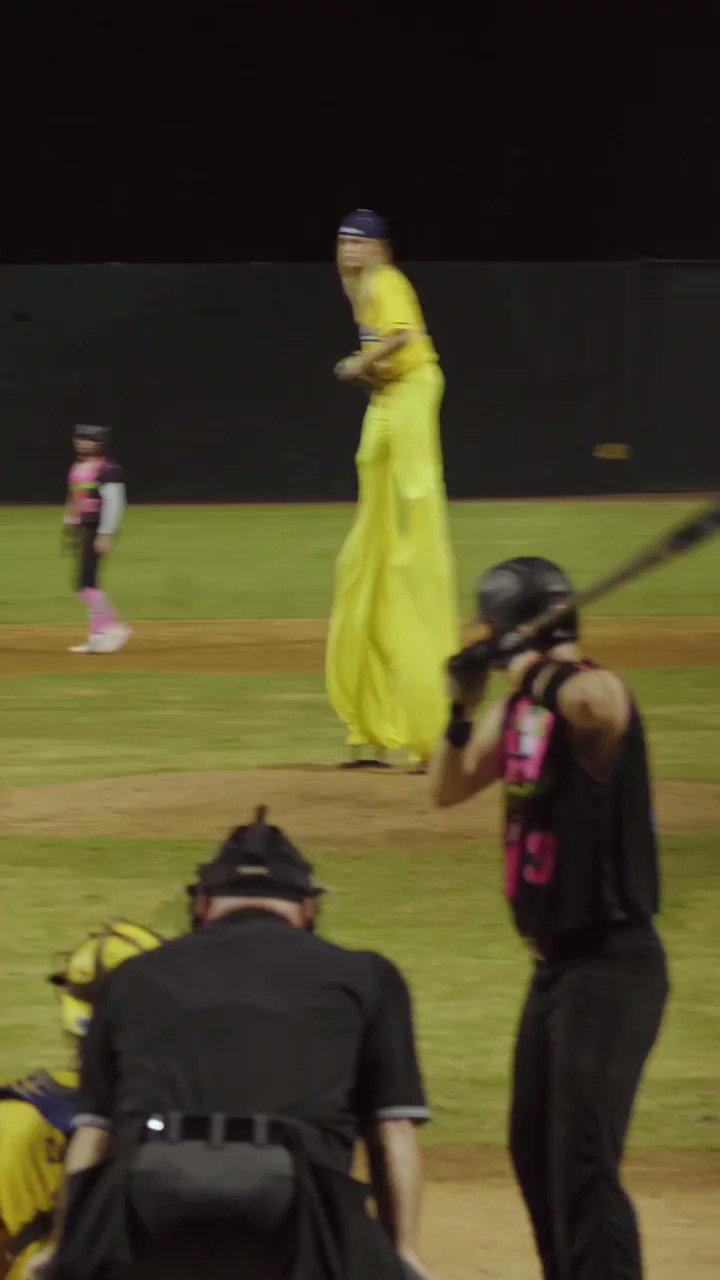 Savannah Bananas on Twitter "A pitcher > a pitcher on stilts > a ball going through the legs