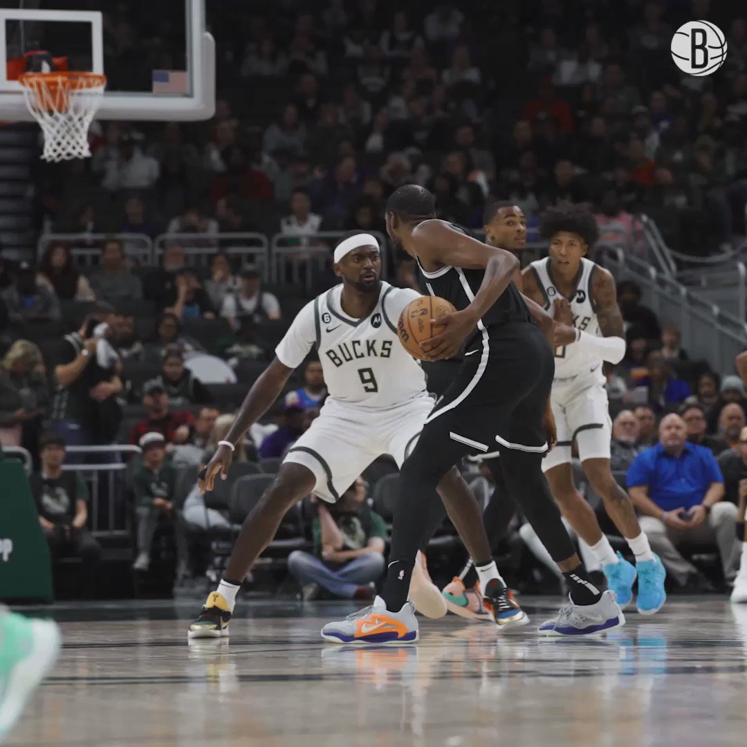 Nets at Bucks / Twitter