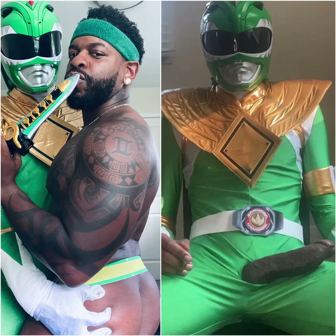 Go GO Power Rangers 💚💚💚💚💚  A JustCobi Productions Exclusive ⬇️⬇️ https://t.co/L35f8y59IK https://t.c