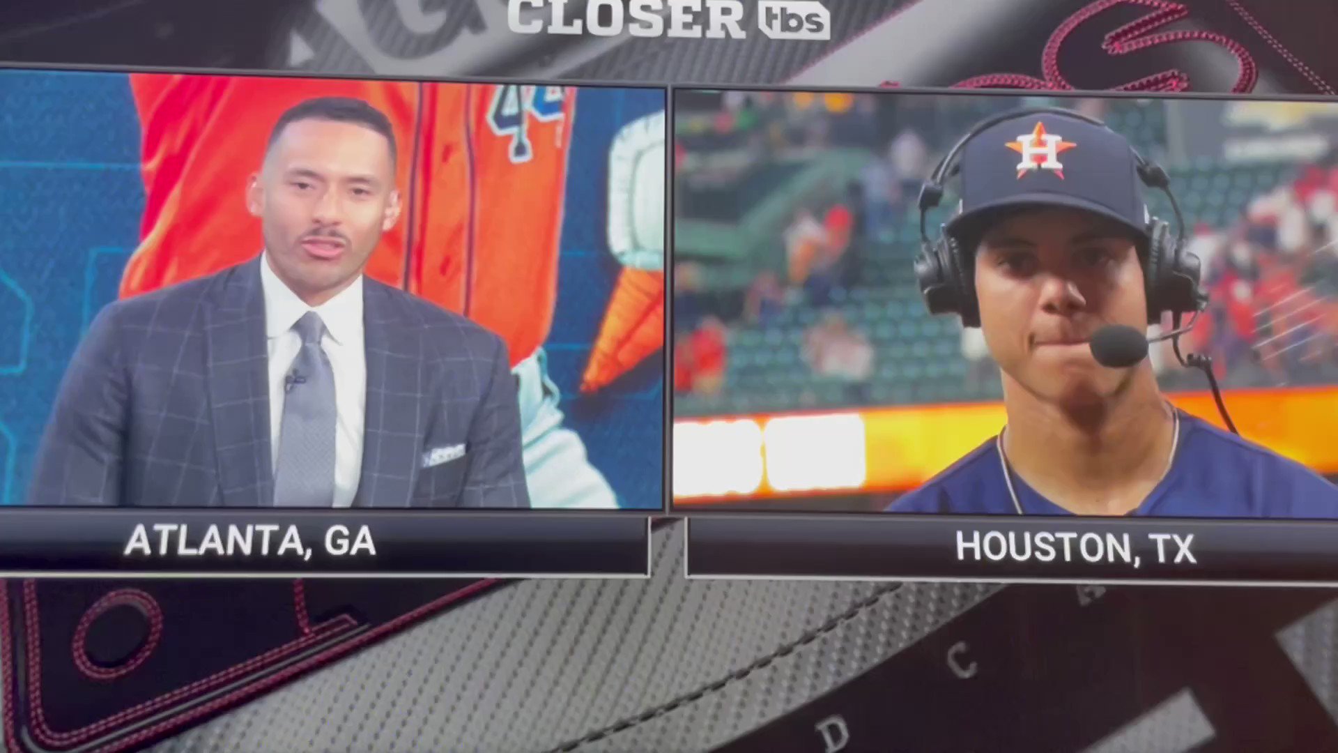 Carlos Correa Interviewing Jeremy Peña On TV Is a Win For the