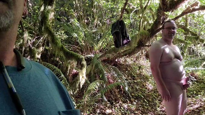 ????? https://t.co/YJMmwuIZIt Love taking his cock in the woods.  #michaelandsean #gaybears #gaycreampie