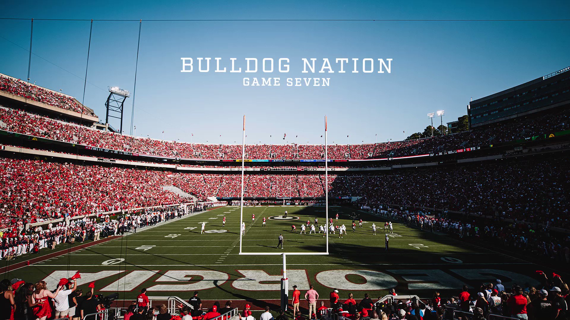 Georgia Football on Twitter: "𝐁𝐮𝐥𝐥𝐝𝐨𝐠 𝐍𝐚𝐭𝐢𝐨𝐧 | Game Seven @ConmanXP | #