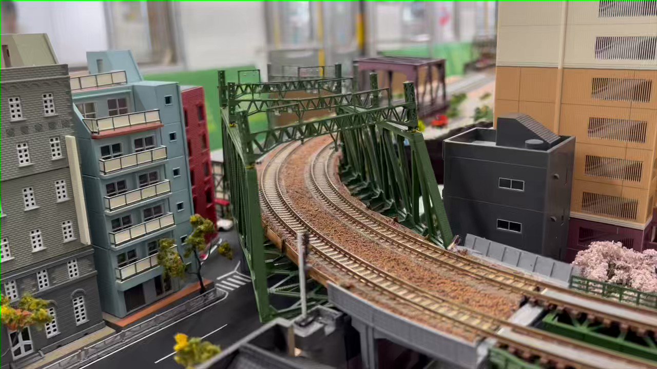 鉄道模型　ジオラマ 京急・八ツ山橋風 (ぷちらまトレイン) (鉄道模型) - ホビー