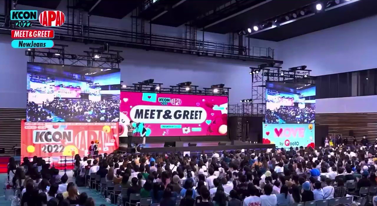 🍪 on Twitter "omg!!!!!!!!!!!!! nj meet and greet🤭 NewJeans NewJeans
