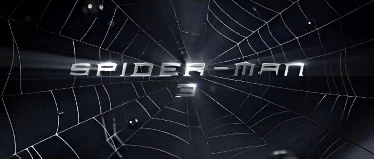 RT @layca1848: Spider-man 3 Unused Opening
@RaimiCut
#WeWantSpiderMan3ExtCut https://t.co/O5LgjJrYCV