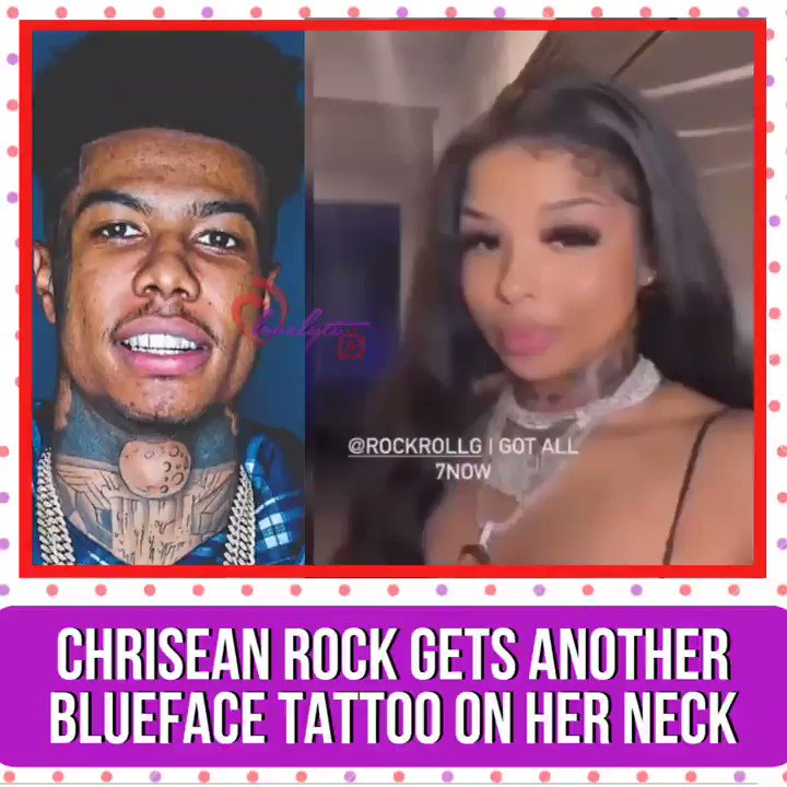 Anything for social media clout Chrisean Rock gets Blueface tattoo after announcing break leaves netizens upset #14 Anything for social media clout Chrisean Rock gets Blueface tattoo after announcing break leaves netizens upset