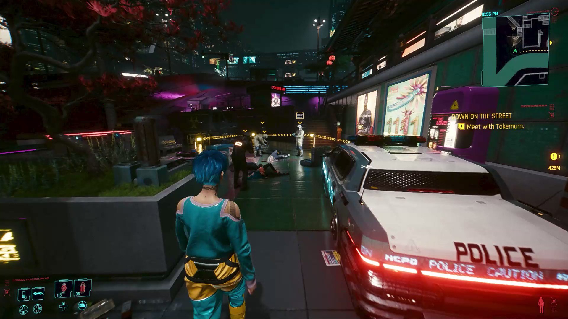 Cyberpunk 2077 third-person mod is wonky, but does the job
