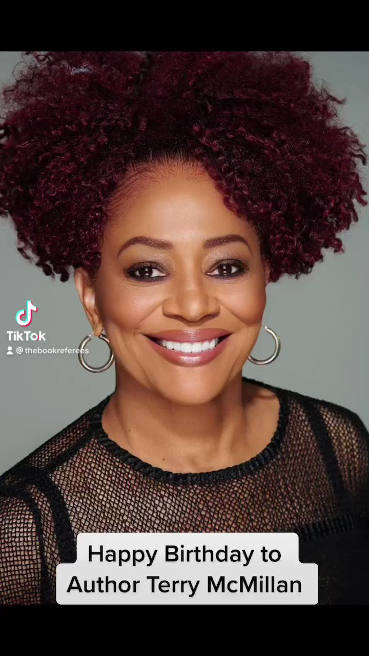 Happy Birthday to Author Terry McMillan          