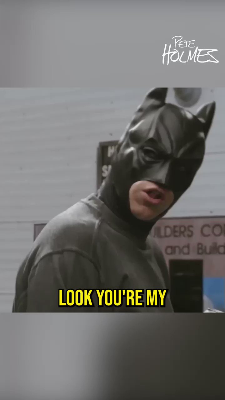 Pete Holmes on X: &ldquo;Good Will Batman #peteholmes #comedy https://t 
