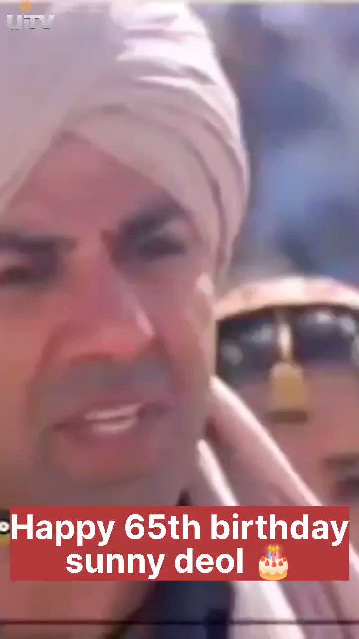 Happy 65th Birthday to the legendary actor Sunny Deol.   
